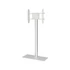 MULTIBRACKETS Padlóállvány, M Display Stand 180 Single Silver w. Floorbase (24-65", max.VESA: 700x400 mm, 50 kg)