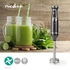 Nedis KAHB200CBK botmixer, 600 W, 2 sebességfokozat, fekete