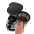 Nedis KACM150EBK kávéfőző ,Filteres kávé ,1.25 l ,10 csésze ,Melegen tartás funkció ,Fekete