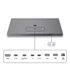 PHILIPS monitor 27" 27E3U7903/00, 5120x2880, 16:9, 500 cd/m2, 4ms, HDMI/Thunderbolt 4/RJ45/USBx2/USB-C, webkamera