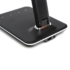 PLATINET Asztali lámpa 14W digitális idő és hőmérséklet kijelzés, beépített USB töltő - fekete