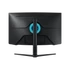 SAMSUNG Ívelt Gaming 165Hz VA monitor 32" G75NB, 3840x2160, 16:9, 350cd/m2, 1ms, 2xHDMI/DisplayPort/2xUSB, Pivot