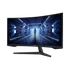SAMSUNG Ívelt Gaming 165Hz VA monitor 34" G5, 3440x1440, 21:9, 250cd/m2, 1ms, HDMI/DisplayPort
