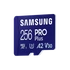 SAMSUNG Memóriakártya, PRO Plus microSDXC kártya 256GB, CLASS 10, UHS-I, U3, V30, A2, + Adapter, R180/W130