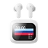 SBOX EB-TWS08-W Bbluetooth v:5.4 fülhallgató mikr.toucLCD, fehér, BR+EDR+BLE