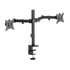 SBOX LCD-352/2-2, DESKTOP MOUNT (2 képernyős rögzítőkar), (17-32", max. 9 kg/monitor, max.VESA: 100x100 mm)