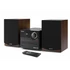 SHARP XL-B512BR Bluetooth mikrohifi rendszer barna fa hangszórókkal, 45W, USB/Bluetooth