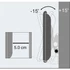 TECHLY ICA-PLB 131M dönthető fali konzol 23-55" LCD kijelzőhöz, fekete