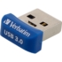 VERBATIM Pendrive, 16GB, USB 3.0, 80/25MB/sec, "NANO STORE ´N´ STAY"
