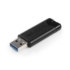 VERBATIM Pendrive, 256GB, USB 3.0, "Pinstripe", fekete