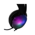 WHITE SHARK PEACOCK-B, GH-2444B, gamer fejhallgató, RGB, fekete, (3.5 Jack+USB)
