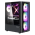 ZALMAN Ház Midi ATX N4 Tápegység nélkül, Fekete RGB