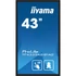 iiyama 24/7 interaktív kijelző, 42,5" 3840 x 2160 , 16:9, 500cd, 8ms,1200:1, HDMIx2/DP/USBx2/RS-232C/RJ45