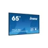 iiyama Prolite 24/7 64,5", 3840x2160,16:9, 500cd/m2, 6,5ms,5000:1, HDMIx3/USBx2/RS232C/RJ45, LH6560UHS-B2AG