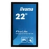 iiyama touch monitor, 21,5", 1920x1080, 16:9, 305cd, 8ms, 1000:1,VGA/HDMI/DP, Open frame, TF2234MC